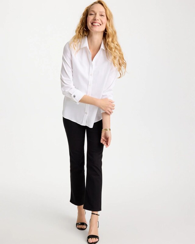 No-Iron Stretch Shirt - image 2
